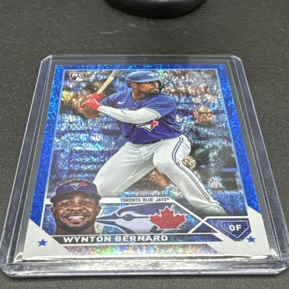 2023 Topps Update Wynton Bernard Blue Foil RC #US293 Serial Numbered 489/999
